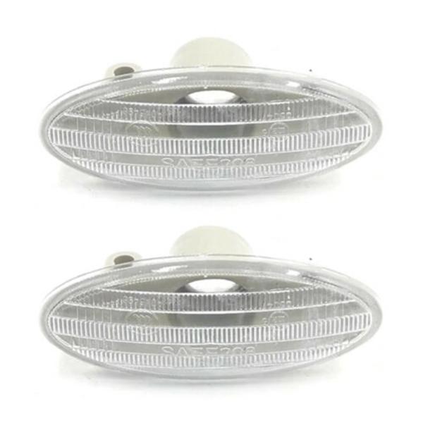 ウインカー ターンシグナル ライト カバー サイド 2個 フェンダー マーカー 日産 キューブ ジュ...