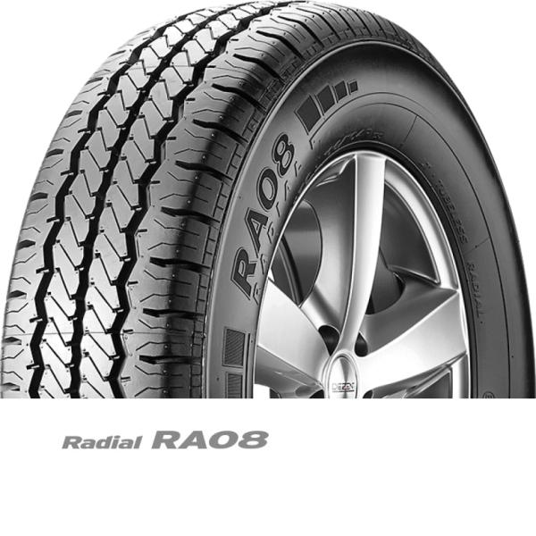 Radial RA08 165R13C 94/92P HANKOOK サマータイヤ [404]