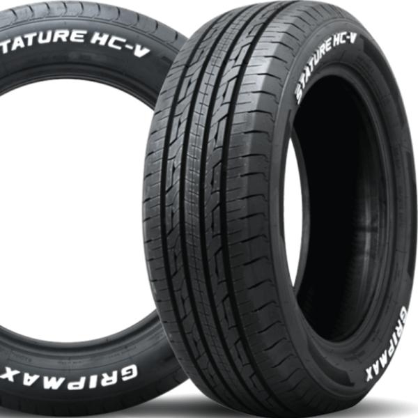 スタチャー HC-V RWL 215/65R16C 109/107S レイズドホワイトレター グリッ...