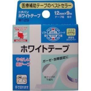 ニチバン ホワイトテープ 12mm×9m 単品1個の商品画像