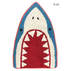 【メール便発送商品】人気!サメデザイン!マット...の詳細画像1