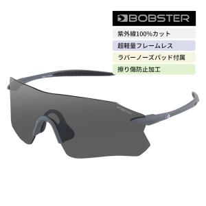 サングラス フレームレス スモーク レンズ UVカット ボブスター エアロ Bobster BAER01 AERO バイク 自転車 メガネ めがね 眼鏡 防風 スポーツ サバゲー｜scarab2