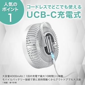 卓上 壁掛け 吊り下げ 3WAY 扇風機 サー...の詳細画像2