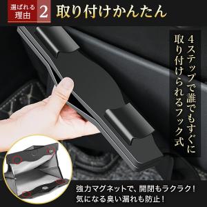 車 ゴミ箱 スリム ダスト トラッシュ ボック...の詳細画像3