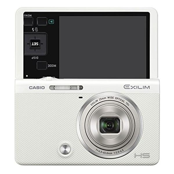 CASIO デジタルカメラ EXILIM EX-ZR70WE 「自分撮りチルト液晶」 「メイクアップ...