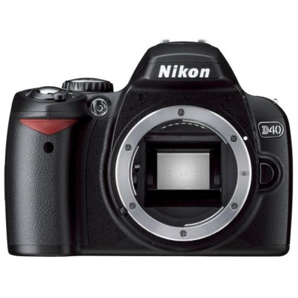 Nikon デジタル一眼レフカメラ D40 ブラック ボディ D40B