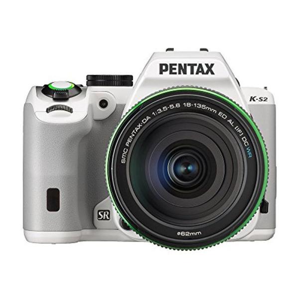 PENTAX デジタル一眼レフ PENTAX K-S2 DA18-135mmWRレンズキット (ホワ...