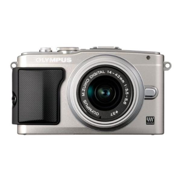 OLYMPUS ミラーレス一眼 PEN Lite E-PL5 レンズキット シルバー E-PL5 L...