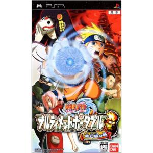 PSP NARUTO ナルティメットポータブル 無限城の巻 チラシ NARUTO 『中古即納』{PSP} NARUTO-ナルト- ナルティメットポータブル