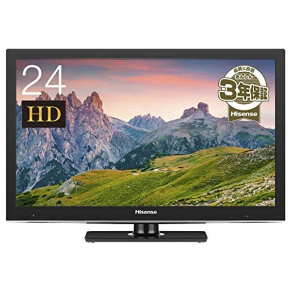 ハイセンス 24V型 液晶 テレビ HJ24K3120 ハイビジョン 外付けHDD裏番組録画対応 2...