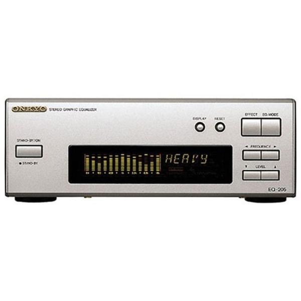 ONKYO INTEC205 グラフィックイコライザー EQ-205(S)
