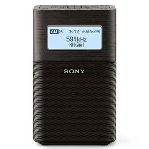 ソニー ホームラジオ SRF-V1BT : FM/AM/ワイドFM/Bluetooth対応 ブラック SRF-V1BT B