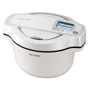 シャープ 水なし自動調理鍋 1.6L ホワイト系SHARP ヘルシオホット