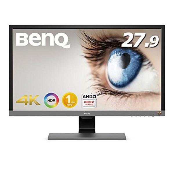 BenQ ゲーミングモニター ディスプレイ EL2870U 27.9インチ/4K/HDR/TN/1m...