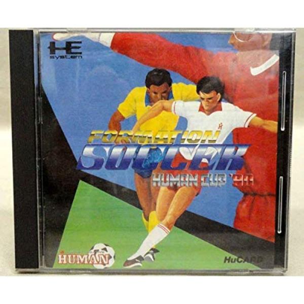 PCE フォーメーションサッカー ヒューマンカップ90 箱説付 PCエンジン ゲーム