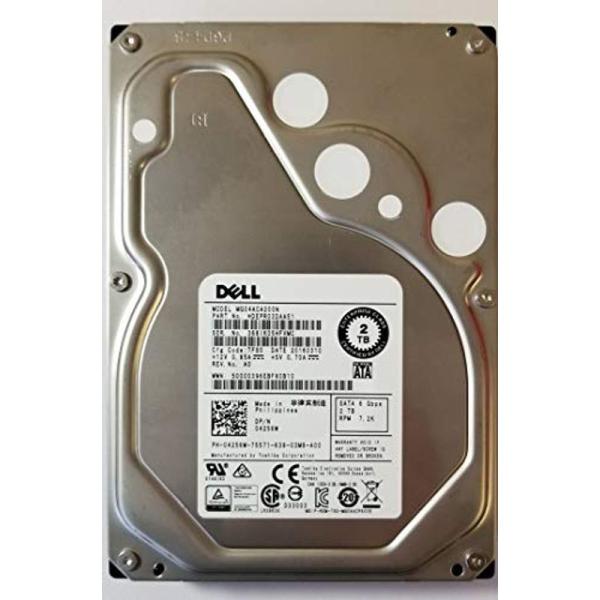 東芝 2TB HDD 7.2K RPM 3.5インチ 6Gb/s SATA ハードディスクドライブモ...