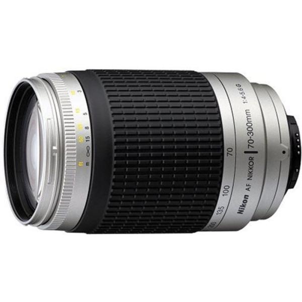 Nikon AF Zoom Nikkor 70-300mm F4-5.6G シルバー (VR無し)