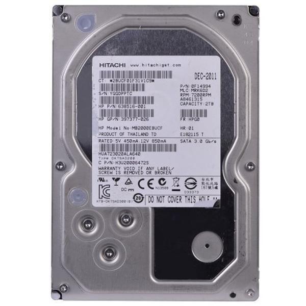 HGST/Hitachi Deskstar 7K3000 HDS723020ALA640 2TB 7...