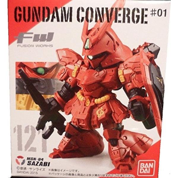 FW Gundam Converge 1 MSN-04 Sazabi Gundam Mini Fig...