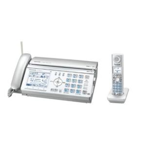 パナソニック おたっくす デジタルコードレスFAX 子機1台付き ホワイト