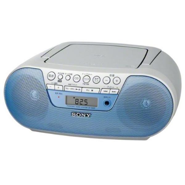 SONY CDラジオ S10CP ブルー ZS-S10CP/L