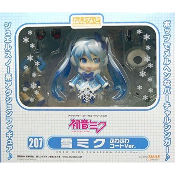 ねんどろいど キャラクター・ボーカル・シリーズ01 初音ミク 雪ミク ふわふわコートVer.ノンスケ...