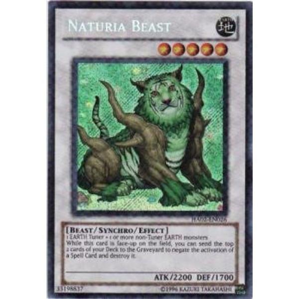 M01 HA-875 遊戯王 UNL 英語版 HA02-EN026 Naturia Beast ナチ...