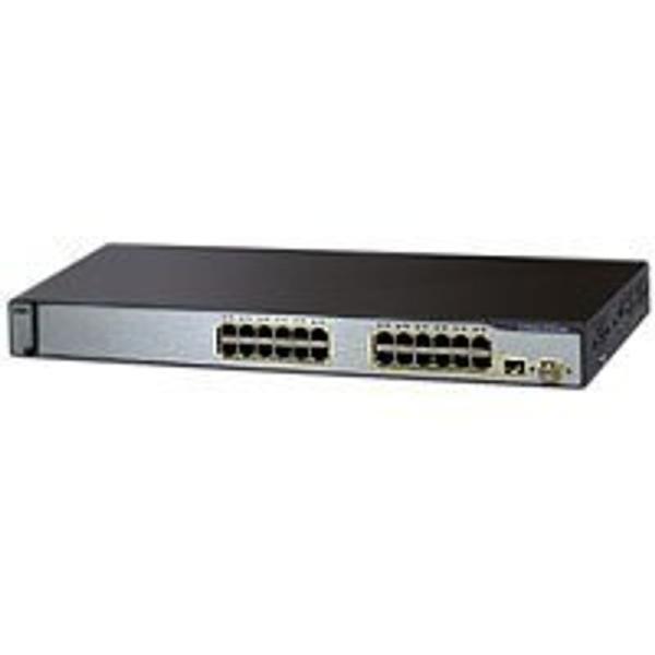 CISCO Catalyst 3750-24TS-E スタッカブル マルチレイヤ イーサネットスイッ...