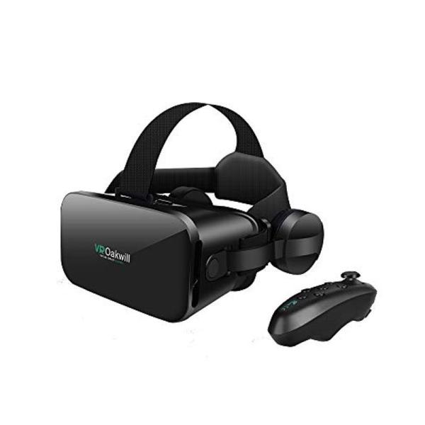 最新 VRゴーグル VRヘッドセット VRヘッドマウントディスプレイ 3D スマホVR ヘッドホン付...