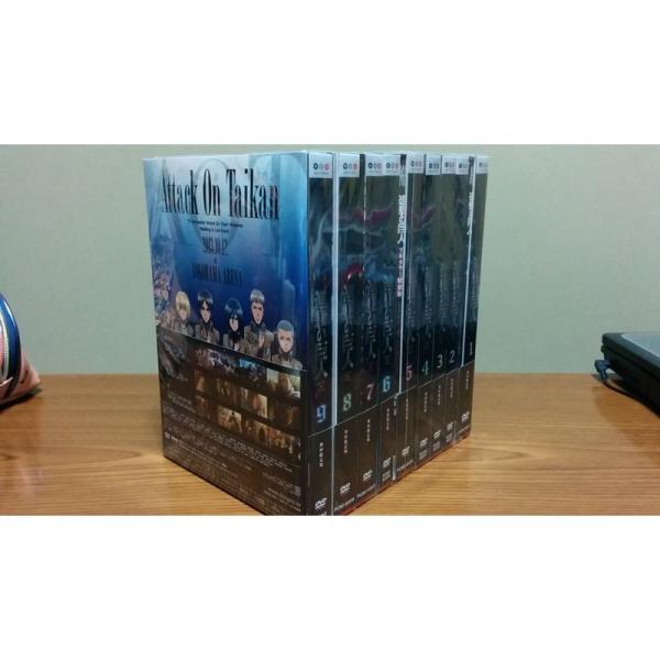 進撃の巨人 (初回生産限定盤) 全9巻セット マーケットプレイス DVDセット