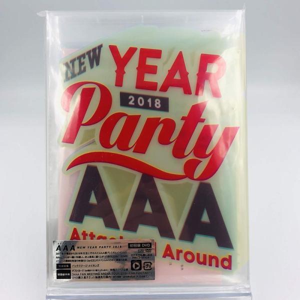 AAA NEW YEAR PARTY 2018(DVD)(スマプラ対応) 初回盤特殊スリーブ仕様 ポ...