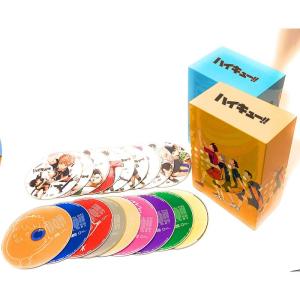 DVD ハイキュー 初回生産 限定版 全9巻 セット (アニメイト 限定 全巻 収納BOX付き)