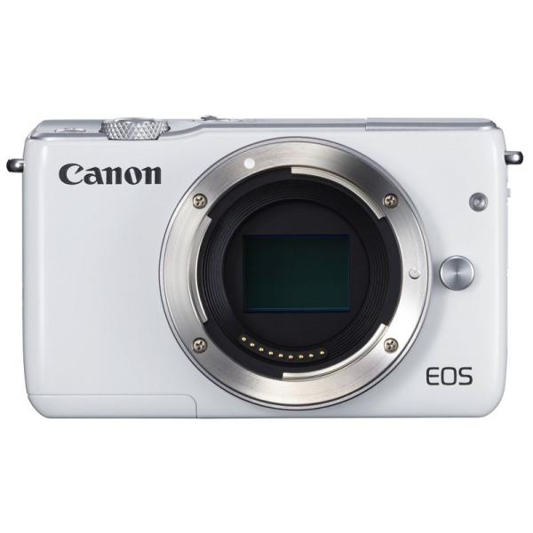 Canon ミラーレス一眼カメラ EOS M10 ボディ(ホワイト) EOSM10WH-BODY
