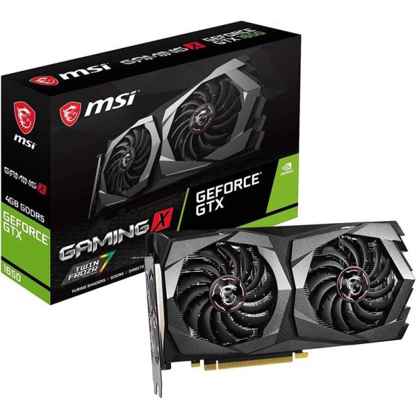 MSI GeForce GTX 1650 GAMING X 4G グラフィックスボード VD6935