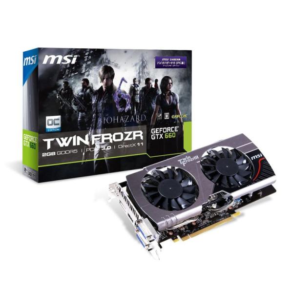 MSI N660GTX Twin Frozr III OC BIO クーポン限定版 グラフィックスボ...