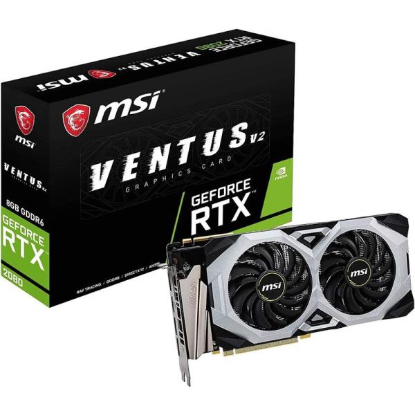 MSI GeForce RTX 2080 VENTUS 8G V2 グラフィックスボード VD691...