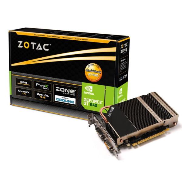 ZOTAC GT 640 ZONE Edition 2GB DDR3 グラフィックスカード 日本正規...