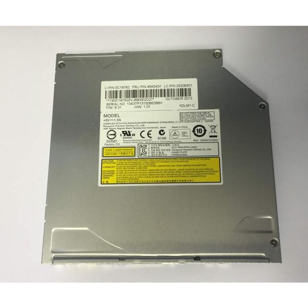 HP Z1 NONLs スロットロードSATA 8X DVDRW 660407-001 DL-8A4...