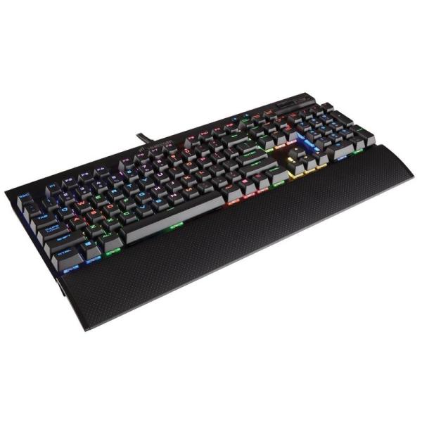 Corsair Gaming K70 LUX RGB Mechanical Keyboard, Ba...