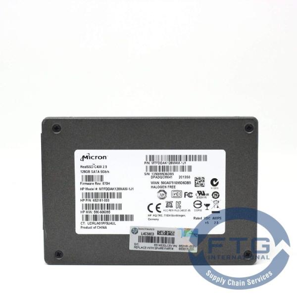 652181-003 / MTFDDAK128MAM-1J1 Micron SSD C400 2.5...
