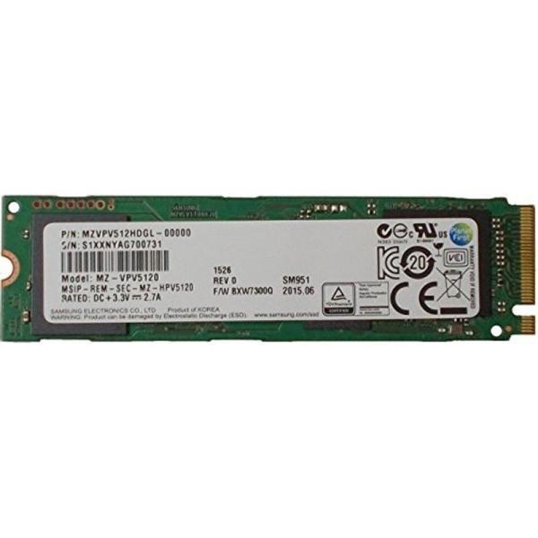 Samsung SM951 512GB M.2 NGFF PCIe Gen3 8Gb/s x4 So...