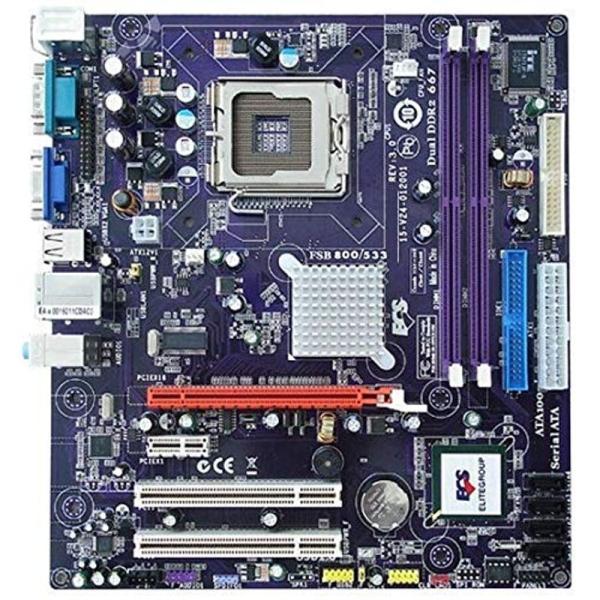 「ECS 945GCT-M」 LGA775 FSB800 Core2Duo対応 MicroATX マ...