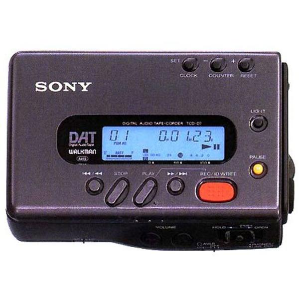 SONY DATウォークマン TCD-D7 ケーブル付