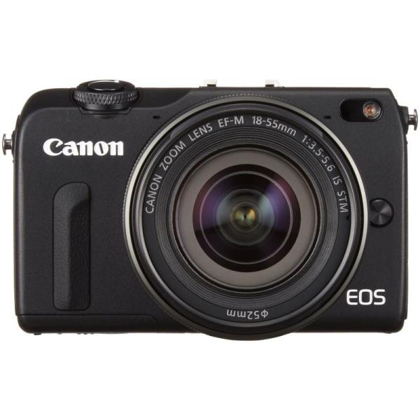 Canon ミラーレス一眼カメラ EOS M2 EF-M18-55 IS STM レンズキット(ブラ...