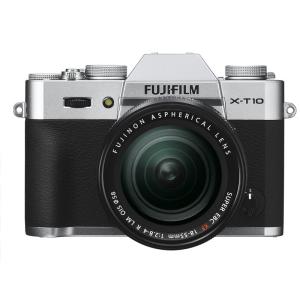 FUJIFILM ミラーレス一眼 X-T10 レンズキット シルバー X-T10LK-S｜scarlet2021