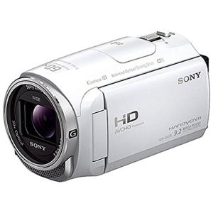 SONY HDビデオカメラ Handycam HDR-CX670 ホワイト 光学30倍 HDR-CX670-W｜scarlet2021