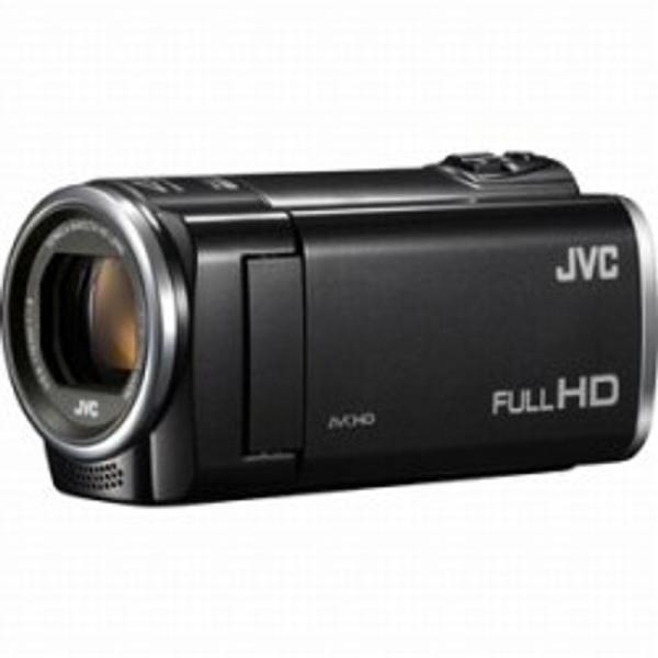 ビクター JVC SD対応 フルハイビジョンビデオカメラ(クリアブラック) GZ-E77-B