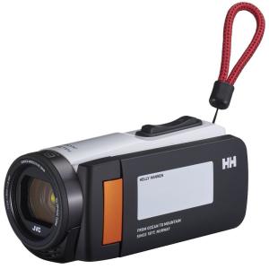 JVCKENWOOD HELLY HANSEN×JVC ビデオカメラ Everio R 防水 防塵 32GB ノルディックホワイト GZ-H