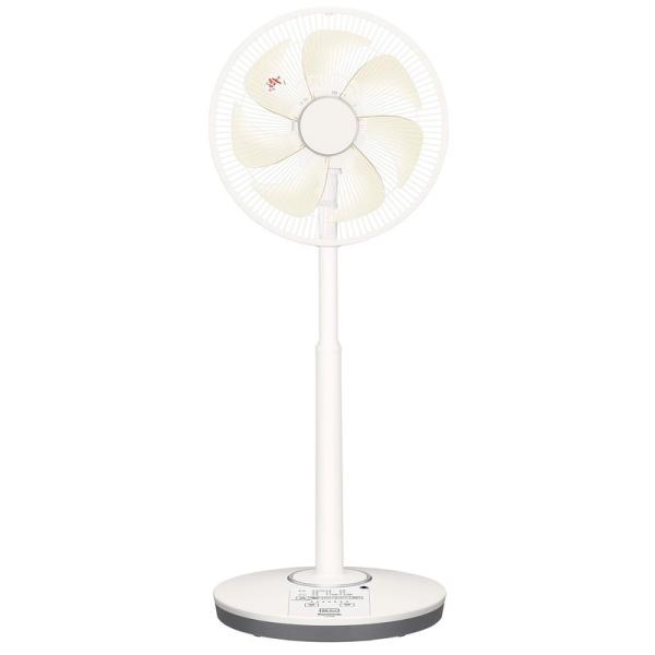 パナソニック リビング扇風機 DCモーター 温度センサー搭載 切/入タイマー付 シルキーベージュ F...