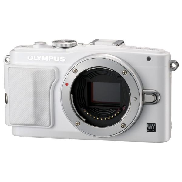 OLYMPUS ミラーレス一眼 PEN Lite E-PL6 ボディ ホワイト E-PL6 BODY...